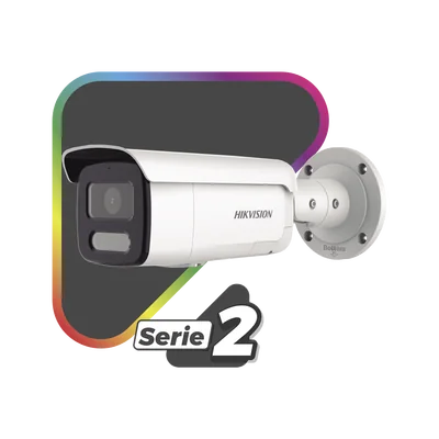 Cámara Bala IP / 8 Megapixel / Dual Light 60 m (196.9 ft) / ColorVu / WDR 130 dB / Audio Bidireccional / IP67 — vista 2