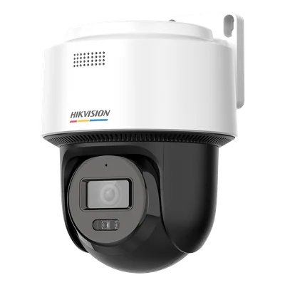 Cámara PT TurboHD / 3K ColorVu / Dual Light 40 m (131.2 ft) / Audio Bidireccional con Sirena / IP66 / -30°C a 60°C