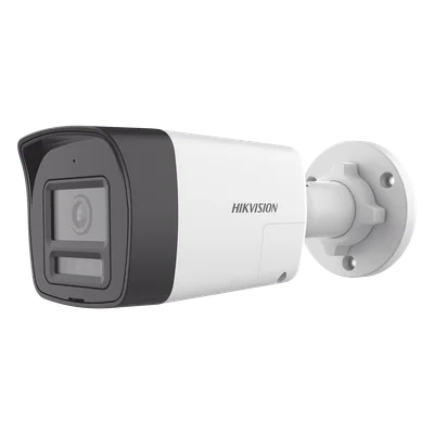 Cámara Bala TURBOHD / 3K 5 Megapixel / Lente 2.8 mm / Ángulo 112° / Dual Light IR 30 m (98.4 ft) + Luz Blanca 20 m (65.6 ft) / Audio Bidireccional / IP67
