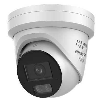Turret IP / 6 Megapixel / Lente 2.8 mm / 98.4 ft IR + Luz Blanca / Audio Bidireccional / IP67 / Estrobo Azul y Rojo / WDR 130 dB / AcuSense 3.0 / Metal / NEMA 4X / AcuSeek