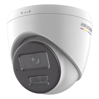 Cámara Turret IP / 6 Megapixel / Dual Light 30 m (98.4 ft) / ColorVu / AcuSense Lite / IP67 / PoE