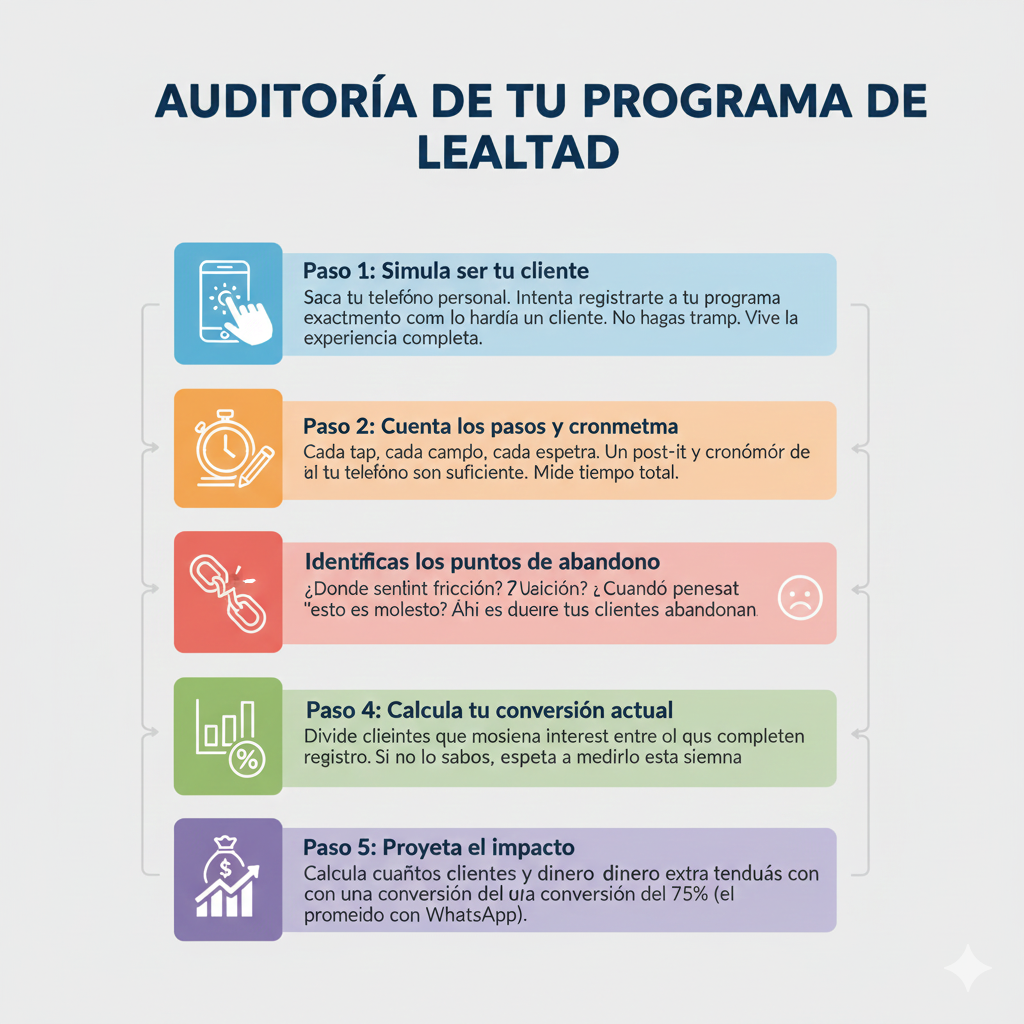 Auditoría de tu programa de lealtad